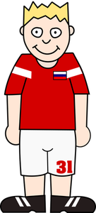 Russian soccer player