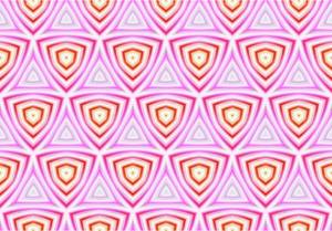 Patroon van de achtergrond met rode en roze driehoeken