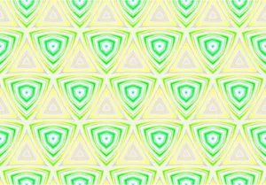 Patrón de fondo con triángulos amarillos y verdes