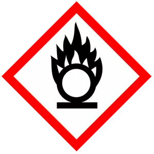 Oxidizing substances warning