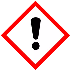 Vektor-Symbol für Gefahrstoffe