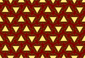 Patrón de fondo con triángulos blancos