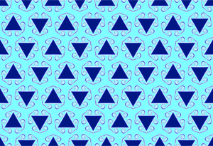 Motif de fond avec l’image vectorielle de triangles