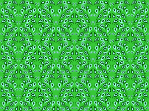 Patrón de fondo en verde