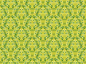 Modèle vert et jaune avec des détails