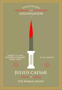 Julius Caesar affisch