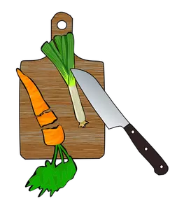 Вырезать овощи