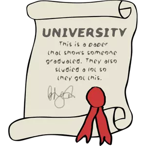 Diploma Cartoon Clip Art