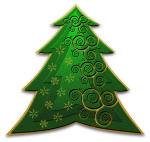 Icono de árbol de Navidad