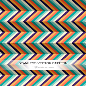 Retro pattern with vertical lines