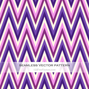 Purple and Pink Zigzag Pattern