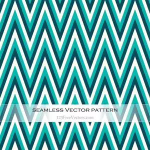 Seamless pattern with retro zigzag stripes