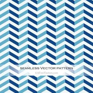 Pattern with blue wavy lines