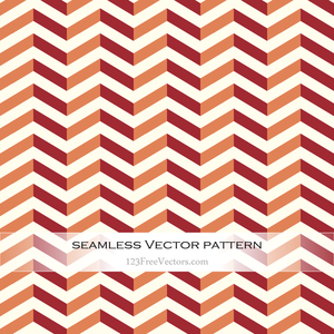 Retro seamless pattern with twisty lines