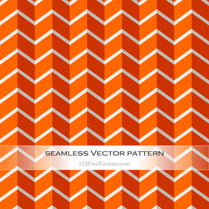 Pattern with wide orange stripes