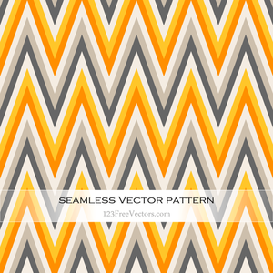 Retro seamless pattern with chevrons