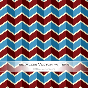 Retro mønster med blå og crimson striper