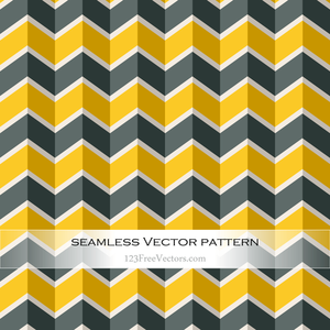 Retro seamless pattern with yellow tiles