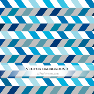 Abstract Blue ZigZag Background