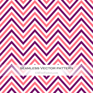 Seamless Pattern With Pink and Purple Lines