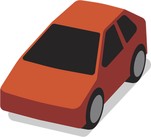 Obraz 3D samochód