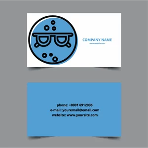 Business card travel company