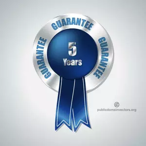 Five years guarantee