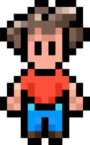 Personagem de pixel