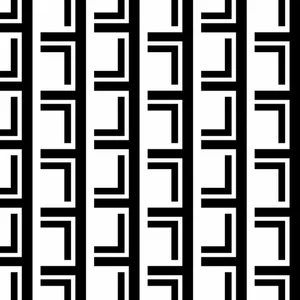 Abstrakt geometrisk mønster design