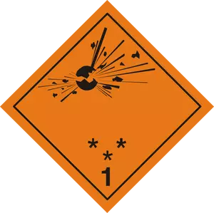Sprengstoff-Symbol