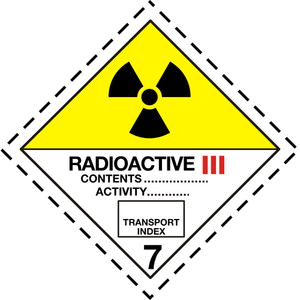 Radioactive bord Simbol