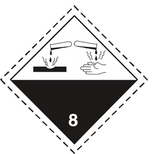 ADR pictogram 8