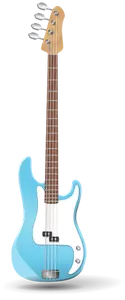 Bass guitar vector graphics