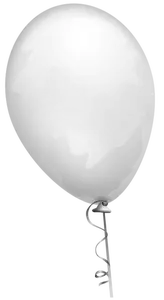 Ilustración de vector globo gris