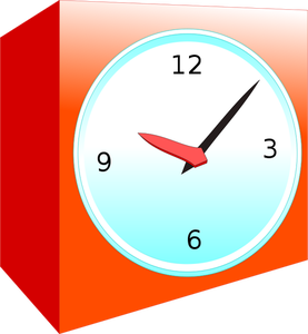 Ilustracja wektorowa zegar