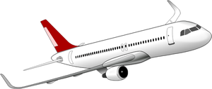 Desenho de avião Airbus A320