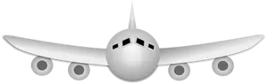 Vector de desen animat avion