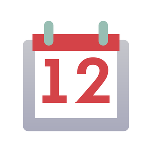 Immagine di vettore icona Android calendario