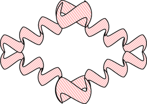 Imagen vectorial de cinta rayas