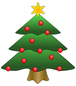 Vektor-Weihnachtsbaum