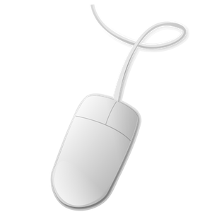 Computer mouse vector image