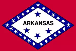 Vektor vlajka Arkansas