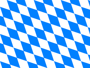 Bandera de Baviera clip arte vectorial
