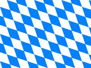 Bandeira da Baviera vector clipart