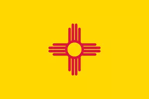 Vector bandeira do Novo México