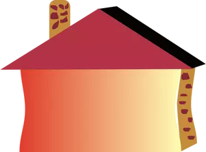 Vektor-Illustration des Hauses
