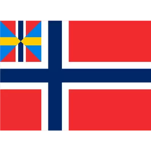 Bandiera norvegese dell'Unione