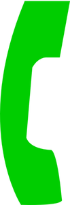 Telefon ikonen vektor illustration