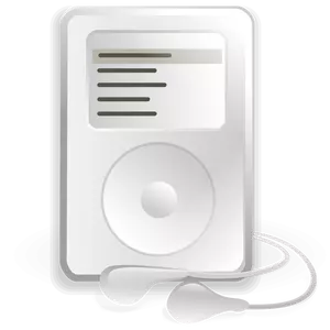 RhythmBox MP3 müzik çalar vektör görüntü