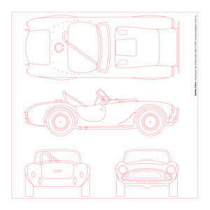 Masina sport vector illustration